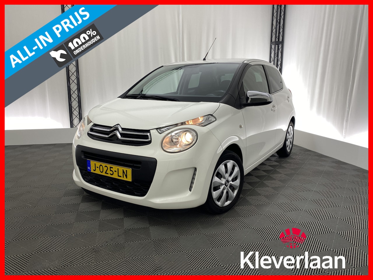 Citroën C1 - 1.0 VTi Feel | 5-deurs | Airco | Stuurbekrachtiging | Bluetooth - AutoWereld.nl