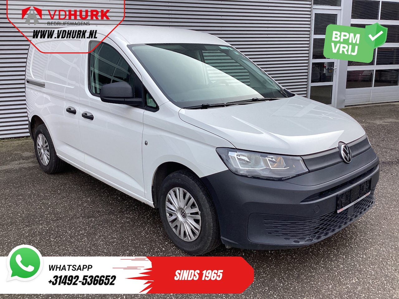 Volkswagen Caddy Cargo - 2.0 TDI 105 pk ZGAN/ Airco/ PDC/ Bluetooth - AutoWereld.nl