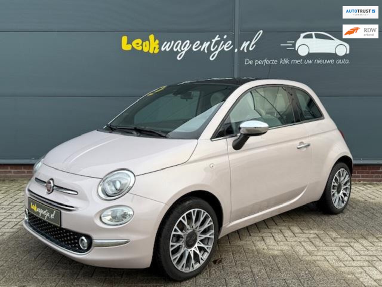 Fiat 500 - 1.0 Hybrid Star *carplay *climate *cruise *16 inch - AutoWereld.nl
