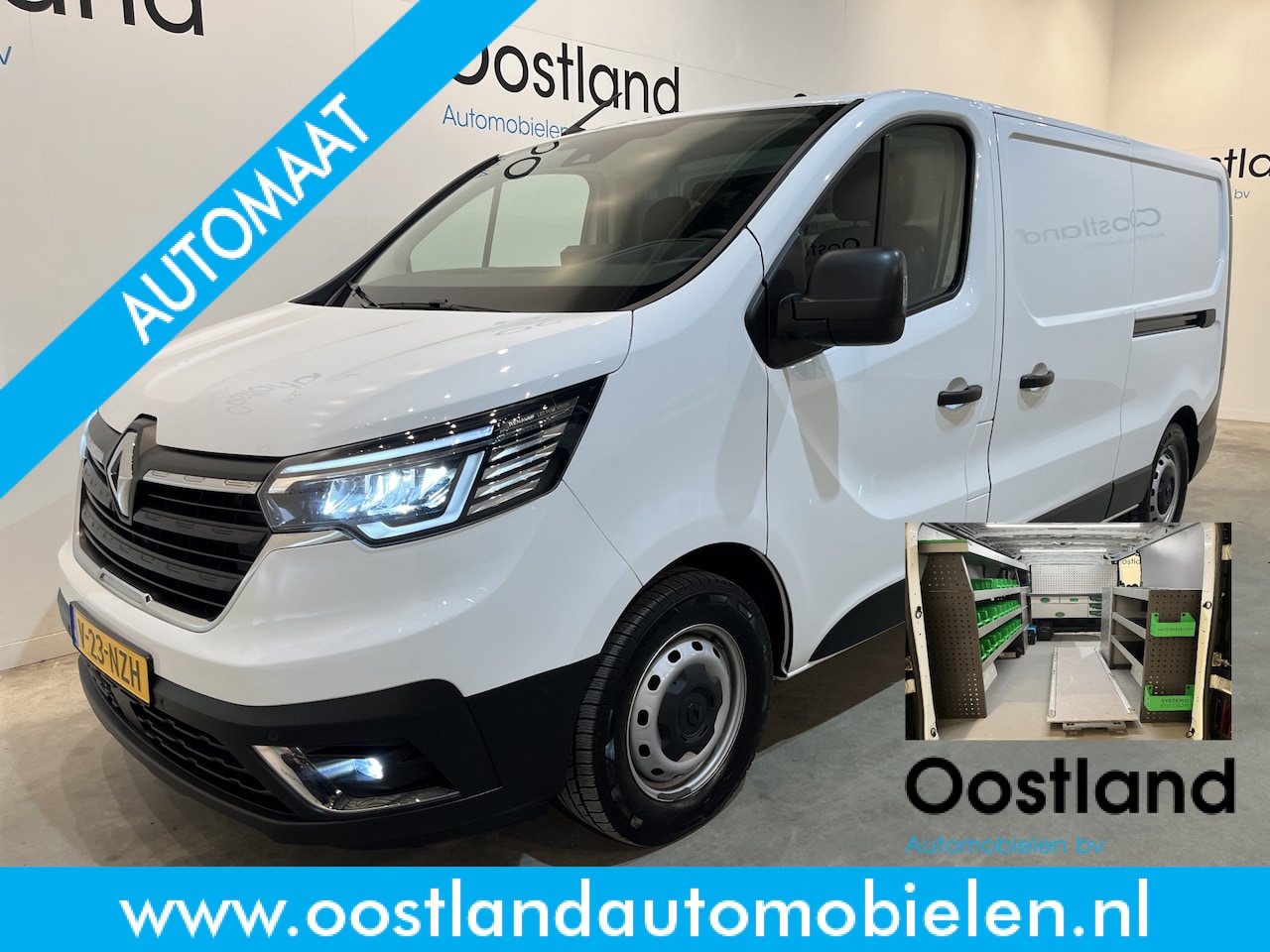 Renault Trafic - 2.0 Blue dC1 150 EDC T30 L2H1 Advance Servicebus / Inrichting / Euro 6 / Airco / Schuifdeu - AutoWereld.nl