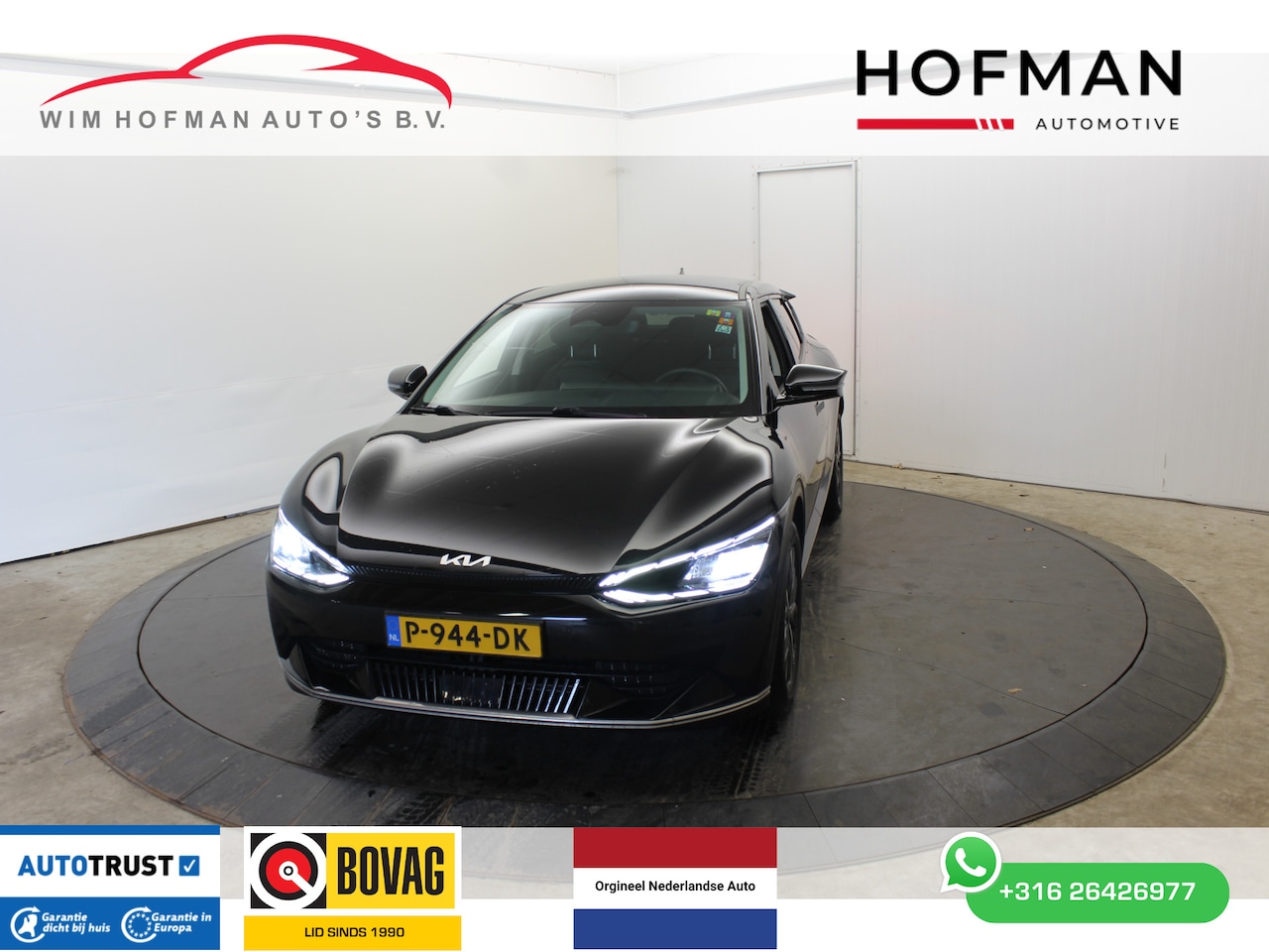 Kia EV6 - Plus 77.4 kWh SOH 100% Warmtepomp Vol Leder EL aKlep mem Seats - AutoWereld.nl