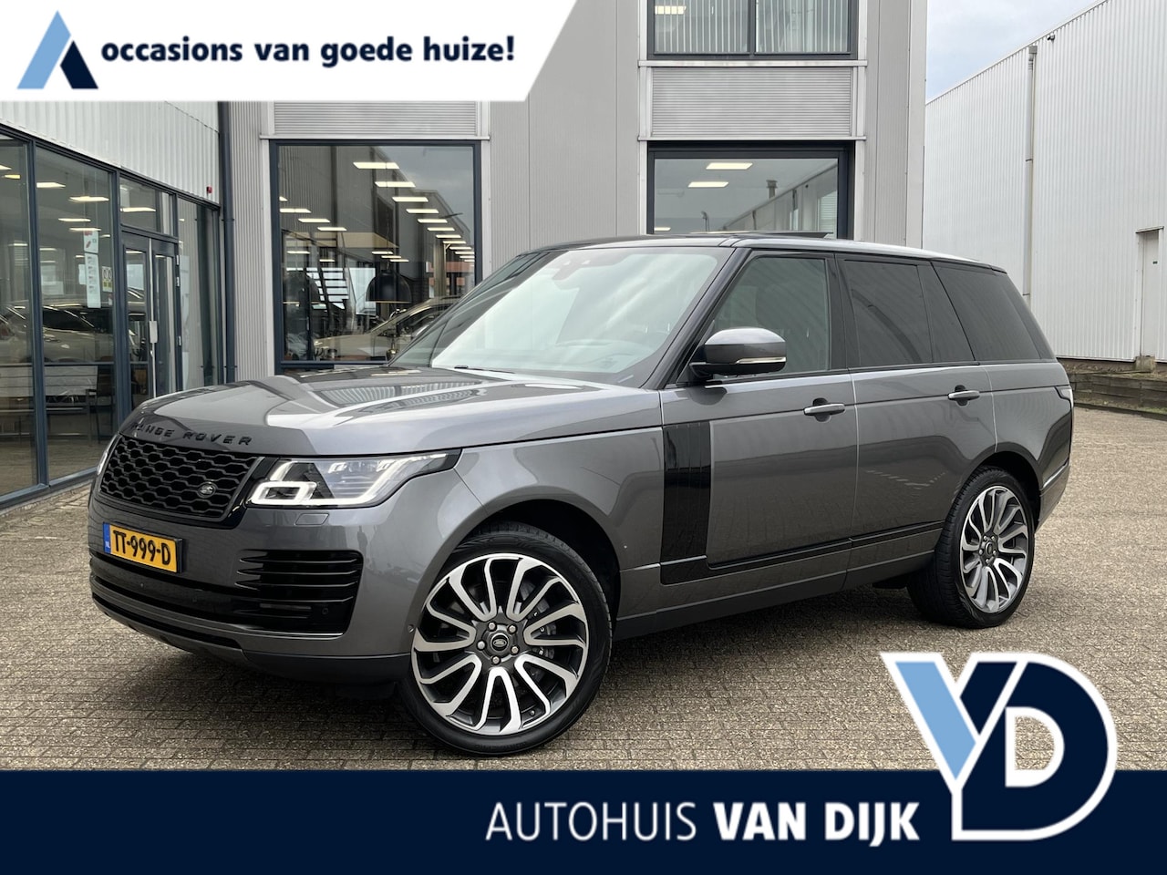 Land Rover Range Rover - 4.4 SDV8 Vogue Panaramadak / Historie / Luchtvering / Trekhaak / 22" velgen - AutoWereld.nl