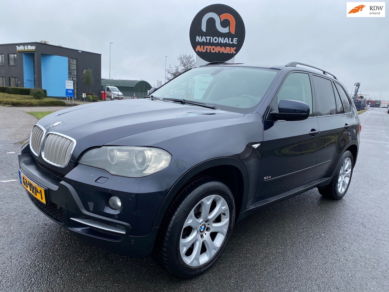 BMW X5 - 2008 * 3.0D * VAN * GRIJSKENTEKEN * 2 PERSOONS * APK !! MARGE - AutoWereld.nl
