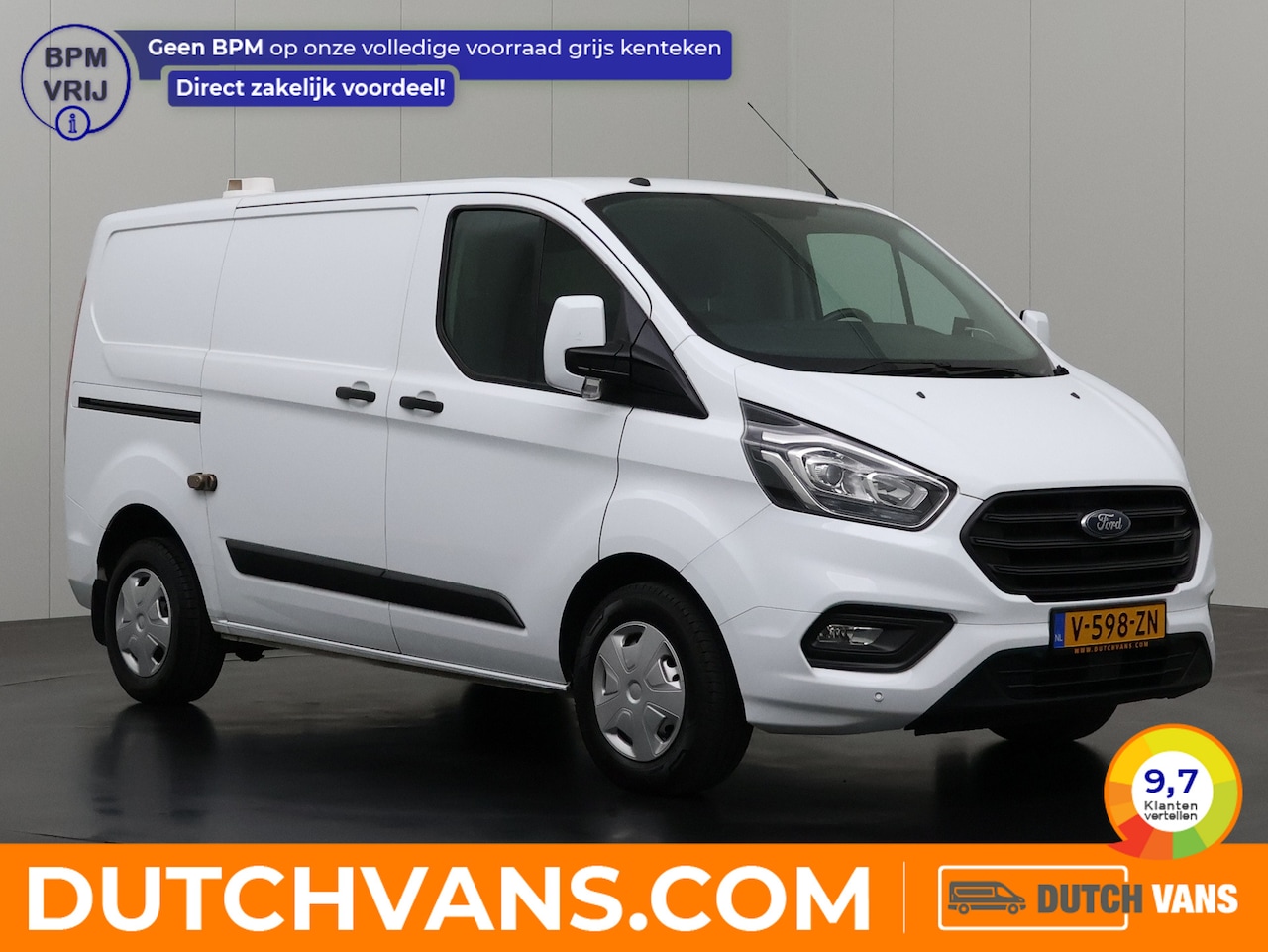 Ford Transit Custom - 2.0TDCI | 2xSchuifdeur | Airco | Camera | Cruise | Gate Locks - AutoWereld.nl