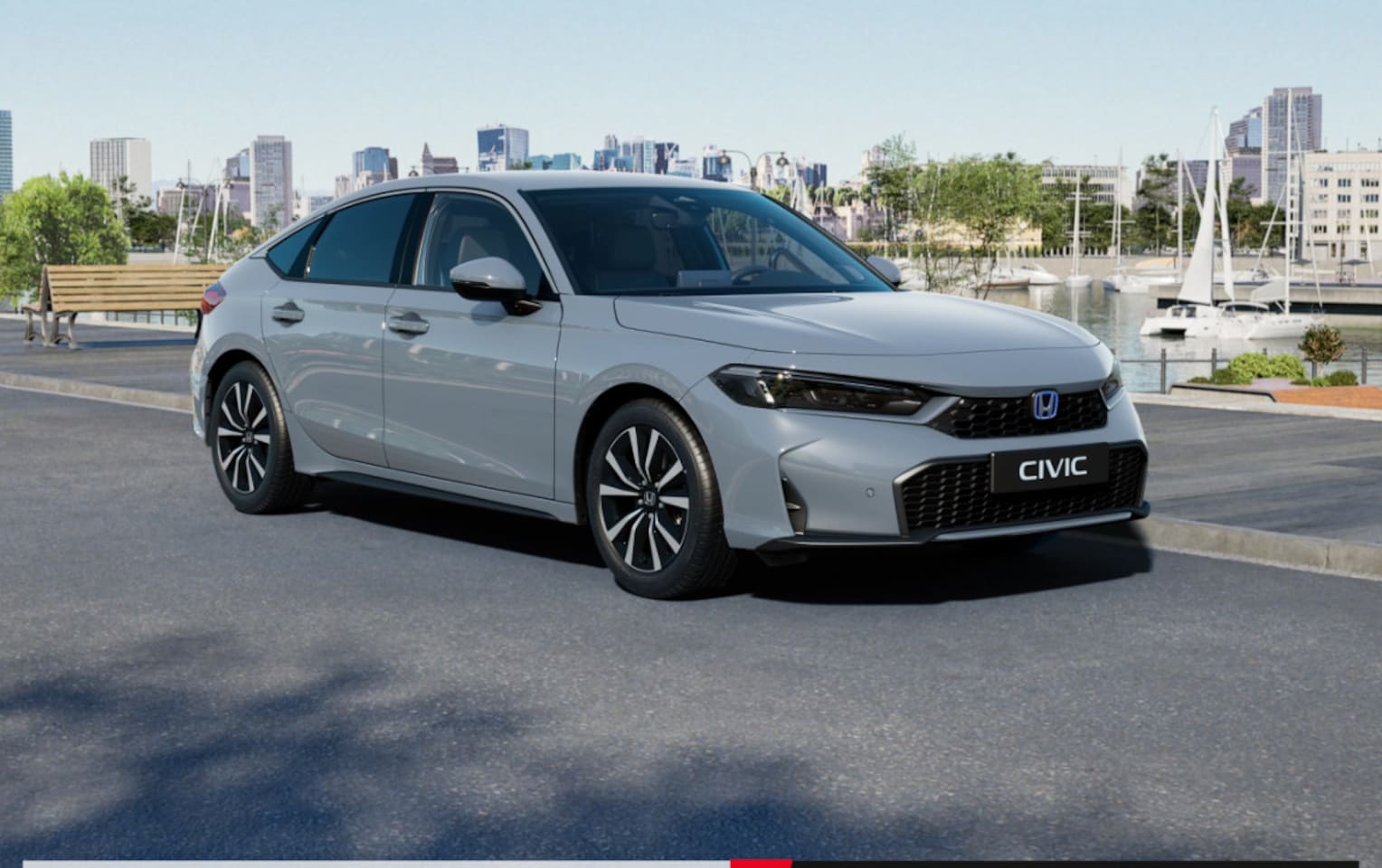 Honda Civic - 2.0 e:HEV Elegance | 184 pk | Navigatie | Apple Carplay/Android Auto | 17 Inch | Camera | - AutoWereld.nl