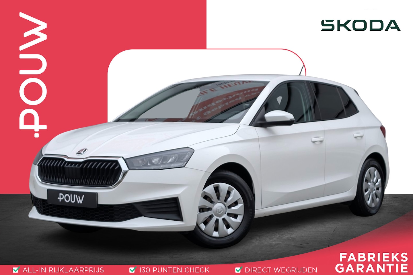 Skoda Fabia - 1.0 TSI 95pk Ambition | Smartlink | Cruise Control | PDC Achter - AutoWereld.nl