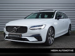 Volvo V90 - 2.0 T6 Plug-in hybrid AWD Ultra Dark | Panoramadak | Google on Board | Internet | DAB+| Ad