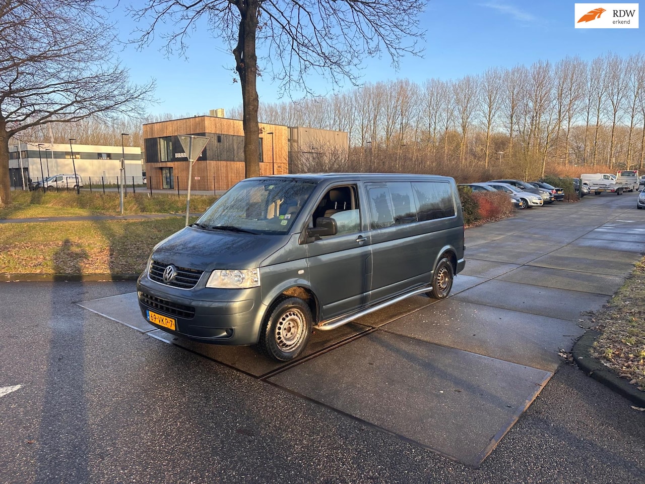 Volkswagen Transporter - 2.5 TDI 340 4Motion Trendline Dubbel Cabine.Clima.4X4 - AutoWereld.nl