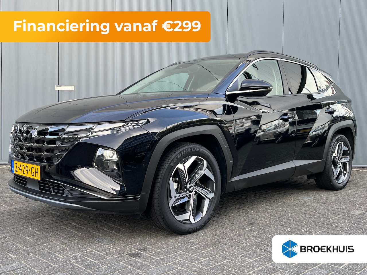 Hyundai Tucson - 1.6 T-GDI 265pk PHEV Premium 4WD (299,- p/m Demo Deal!) | Leder | Carplay | Climate | Keyl - AutoWereld.nl