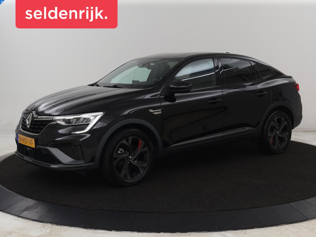 Renault Arkana - 1.6 E-Tech Hybrid 145 R.S. Line | Leder/Alcantara | Stoelverwarming | Adaptive cruise | Ca - AutoWereld.nl