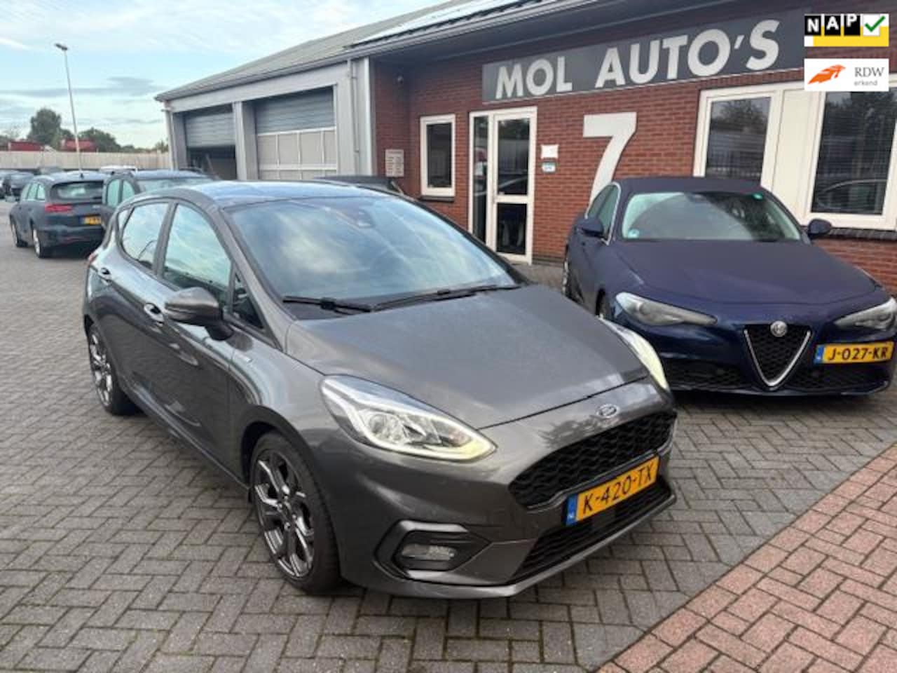 Ford Fiesta - 1.0 EcoBoost Hybrid ST-Line X 1.0 EcoBoost Hybrid ST-Line X - AutoWereld.nl
