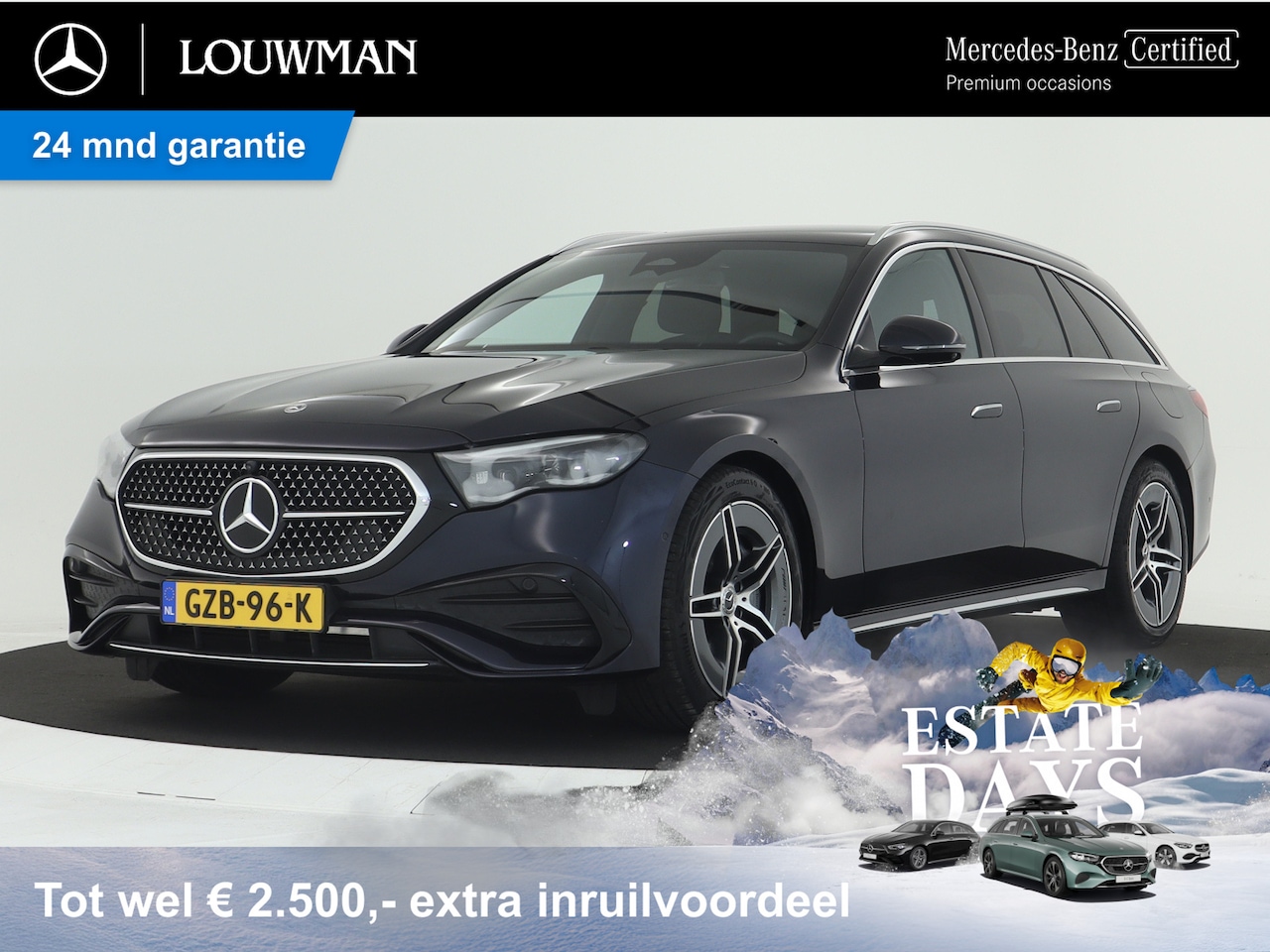 Mercedes-Benz E-klasse Estate - 300e AMG Plug-In Hybride | Trekhaak | Digital light | Keyless go | Distronic | Keyless go - AutoWereld.nl