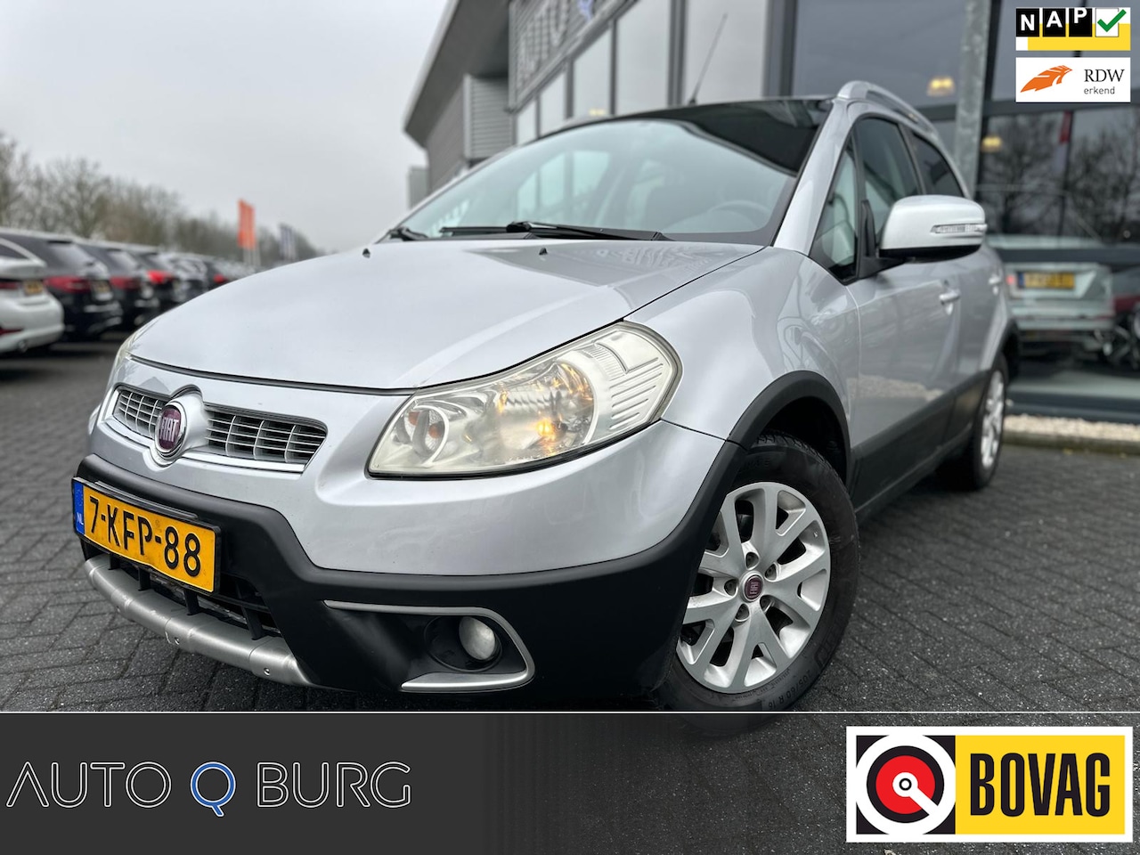 Fiat Sedici - 1.6-16V Emotion | Trekhaak | Climate | Airco | LMV | Dealer onderhouden | Org NL | NAP | - AutoWereld.nl