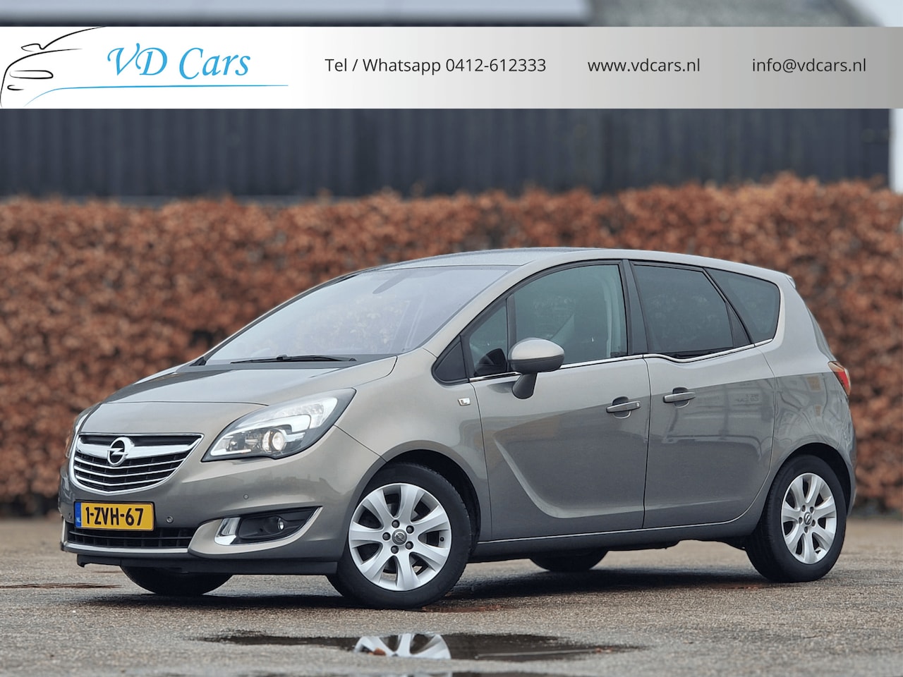 Opel Meriva - 1.4 Turbo Cosmo Trekhaak*Navigatie*Stoelverwarming*Climate control*Cruise contol - AutoWereld.nl