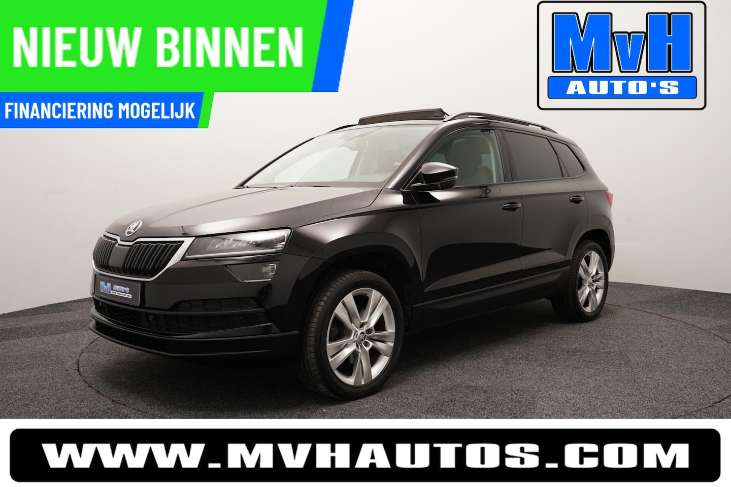 Skoda Karoq - 1.0 TSI Style Business|PANO|LUXE!|TREKH|LED|ACC - AutoWereld.nl