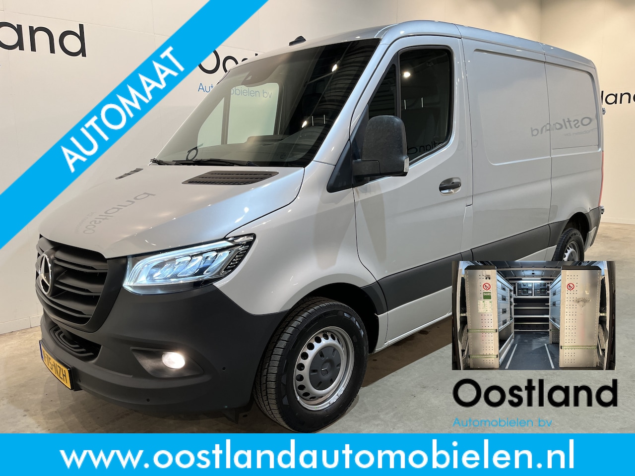 Mercedes-Benz Sprinter - 314 2.2 CDI L1H1 Automaat / Servicebus / Bott Inrichting / Euro 6 / LED / Airco / CarPlay - AutoWereld.nl