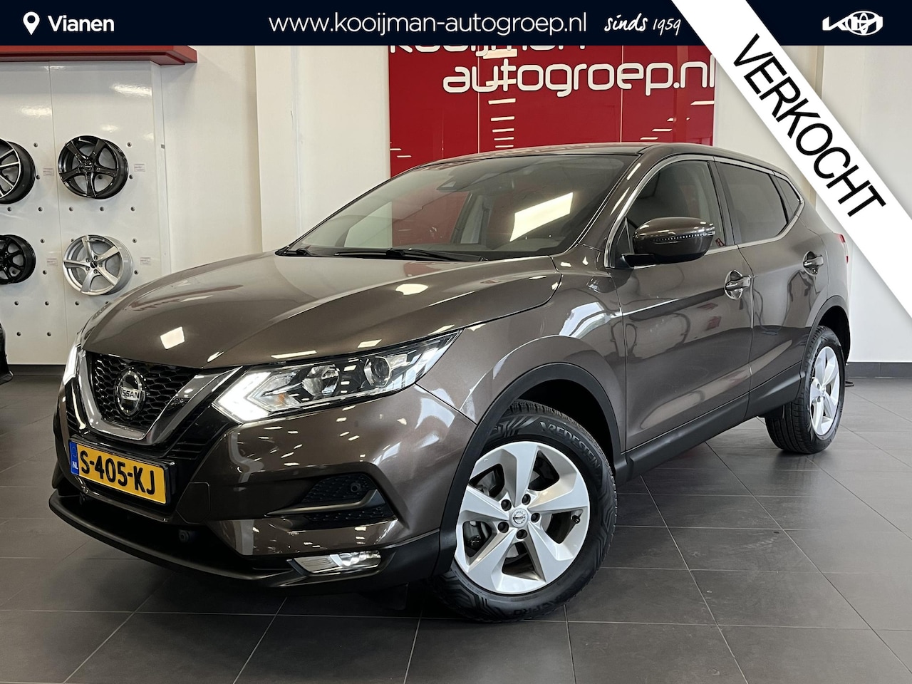 Nissan Qashqai - 1.3 DIG-T Business Edition Automaat, Cruise Control, Stoelverwarming, Achteruitrij Camera, - AutoWereld.nl