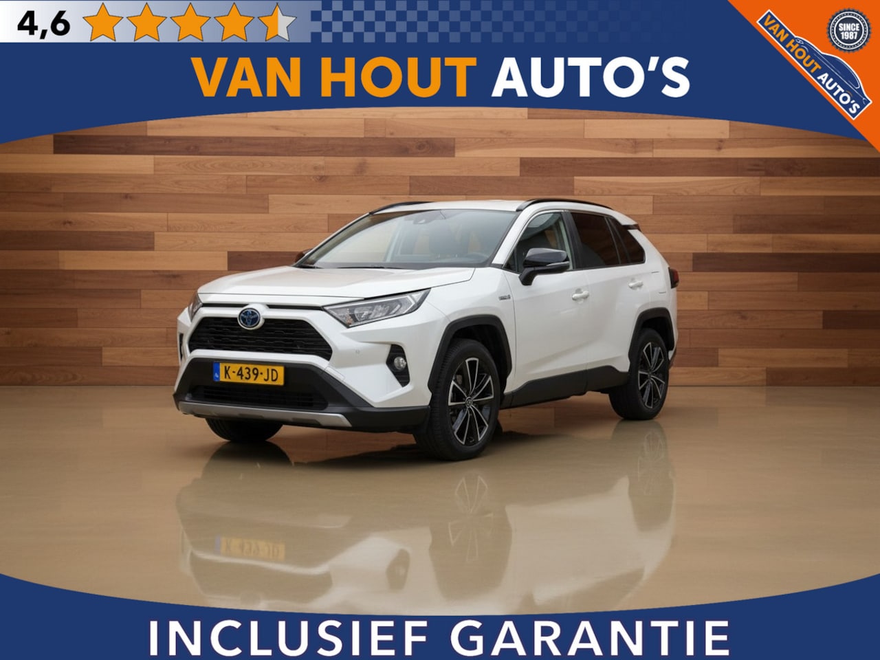 Toyota RAV4 - 2.5 Hybrid AWD Business Plus | LEDER | TREKHAAK 1650KG - AutoWereld.nl