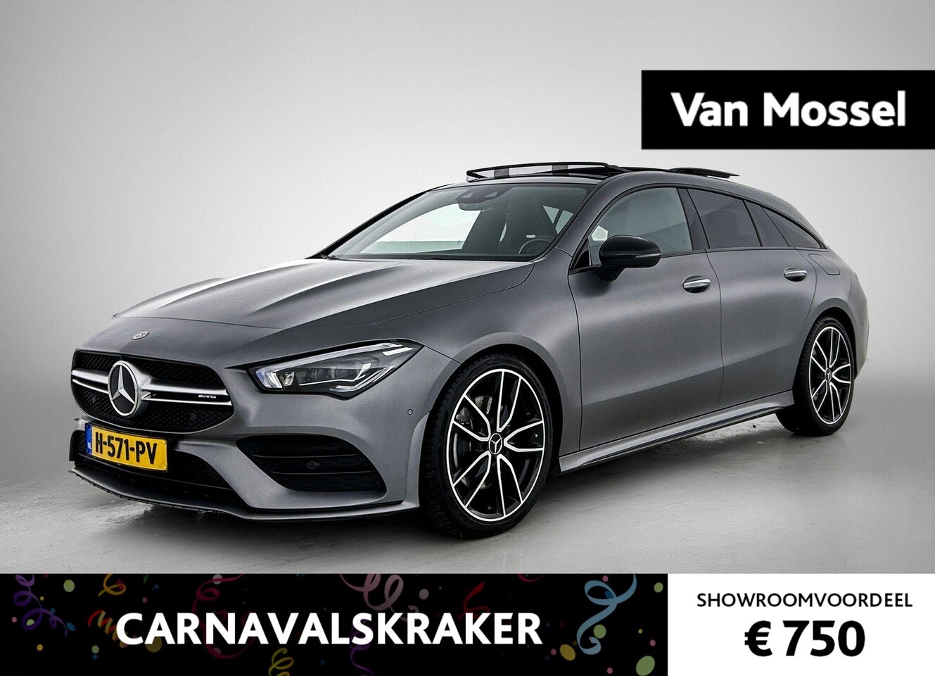 Mercedes-Benz CLA-klasse Shooting Brake - 200 Business Solution AMG | PANORAMADAK | SFEERVERLICHTING | ELEKTRISCHE ACHTERKLEP | STOE - AutoWereld.nl
