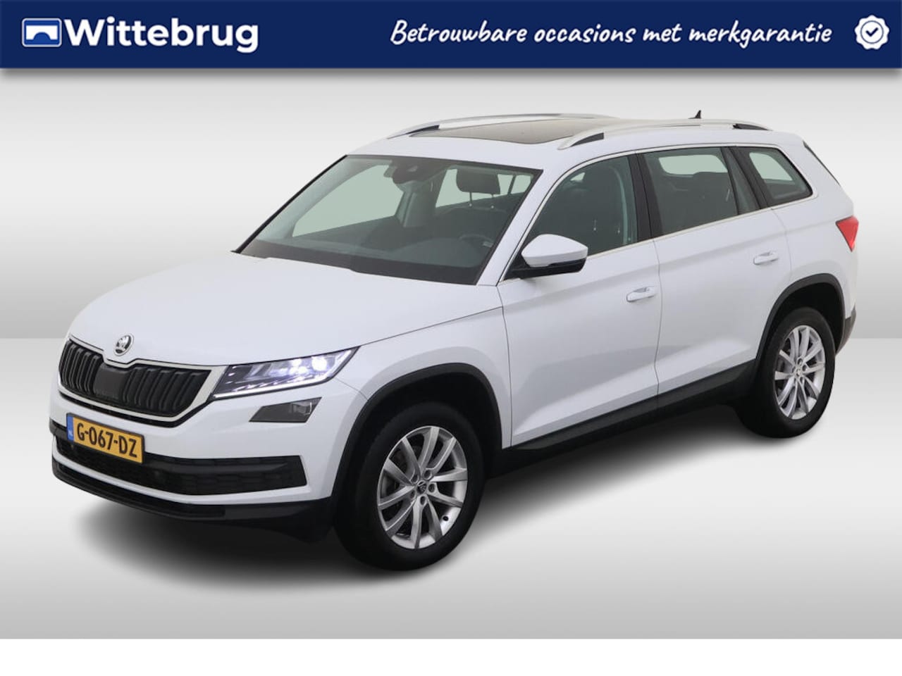 Skoda Kodiaq - 1.5 TSI Business Edition / AUTOMAAT/ PANODAK/ NAVI/ LED/ PARK. SENSOREN + CAMERA/ CLIMA/ 1 - AutoWereld.nl