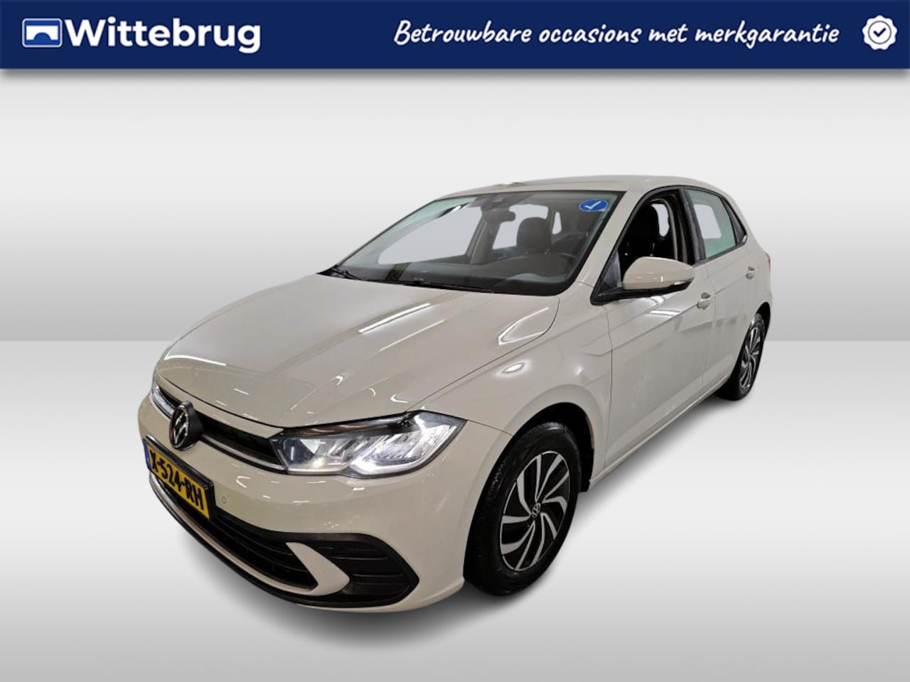 Volkswagen Polo - 1.0 TSI Life / FABRIEKSGARANTIE T/M 1-2028/ PARK. SENSOREN/ AIRCO/ 15" LMV - AutoWereld.nl