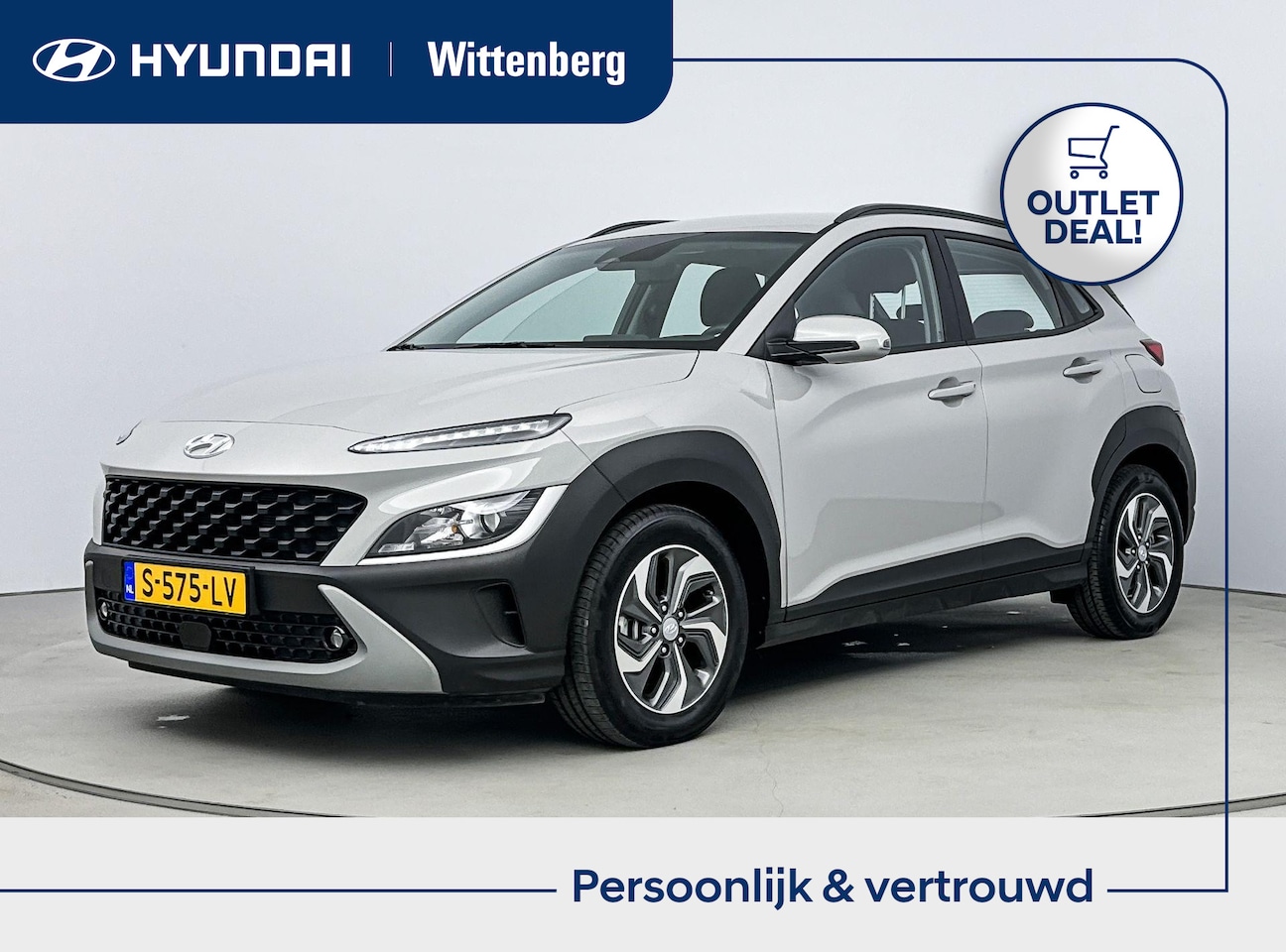 Hyundai Kona - 1.6 GDI HEV Comfort Smart | Nu 24899,- !! | Navigatie | Camera | Adaptive cruise | Parkeer - AutoWereld.nl