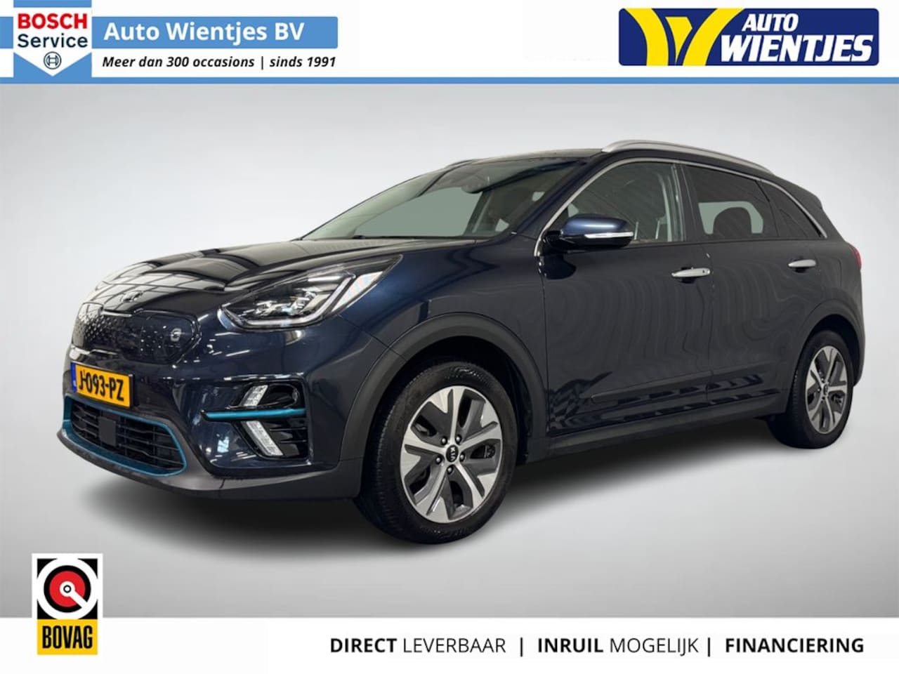 Kia e-Niro - ExecutiveLine 64kWh 3-Fase | SoH 99% | Leer | Navi - AutoWereld.nl