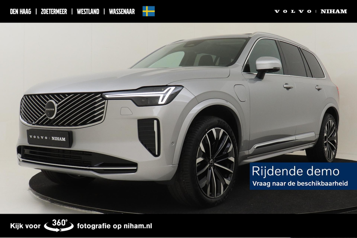 Volvo XC90 - II T8 PLUG-IN HYBRID AWD PLUS BRIGHT -PANO.DAK|HARMAN/KARDON|LUCHTVERING|HEAD-UP DISP.|360 - AutoWereld.nl