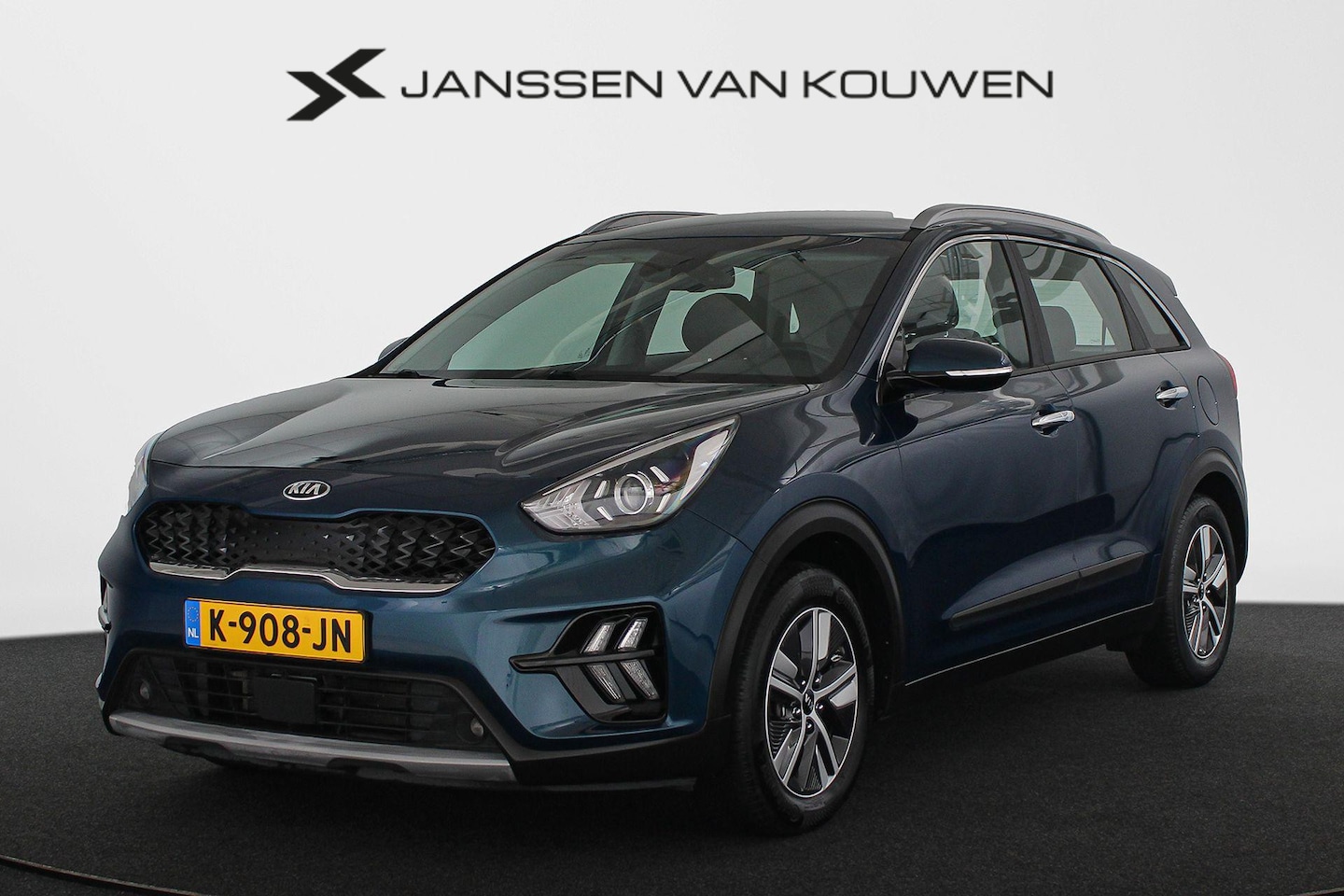 Kia Niro - 1.6 GDi Hybrid DynamicLine Navigatie Adaptive Cruise Clima Carplay - AutoWereld.nl