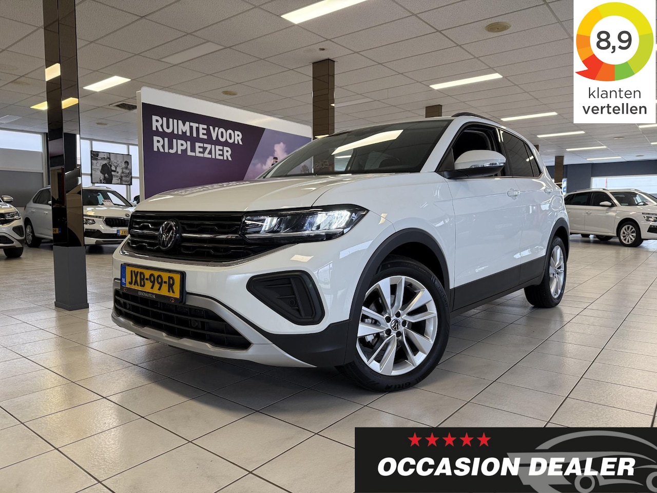 Volkswagen T-Cross - 1.0 TSI DSG 116PK Life Edition *ACC*CAM*APP*LED* - AutoWereld.nl