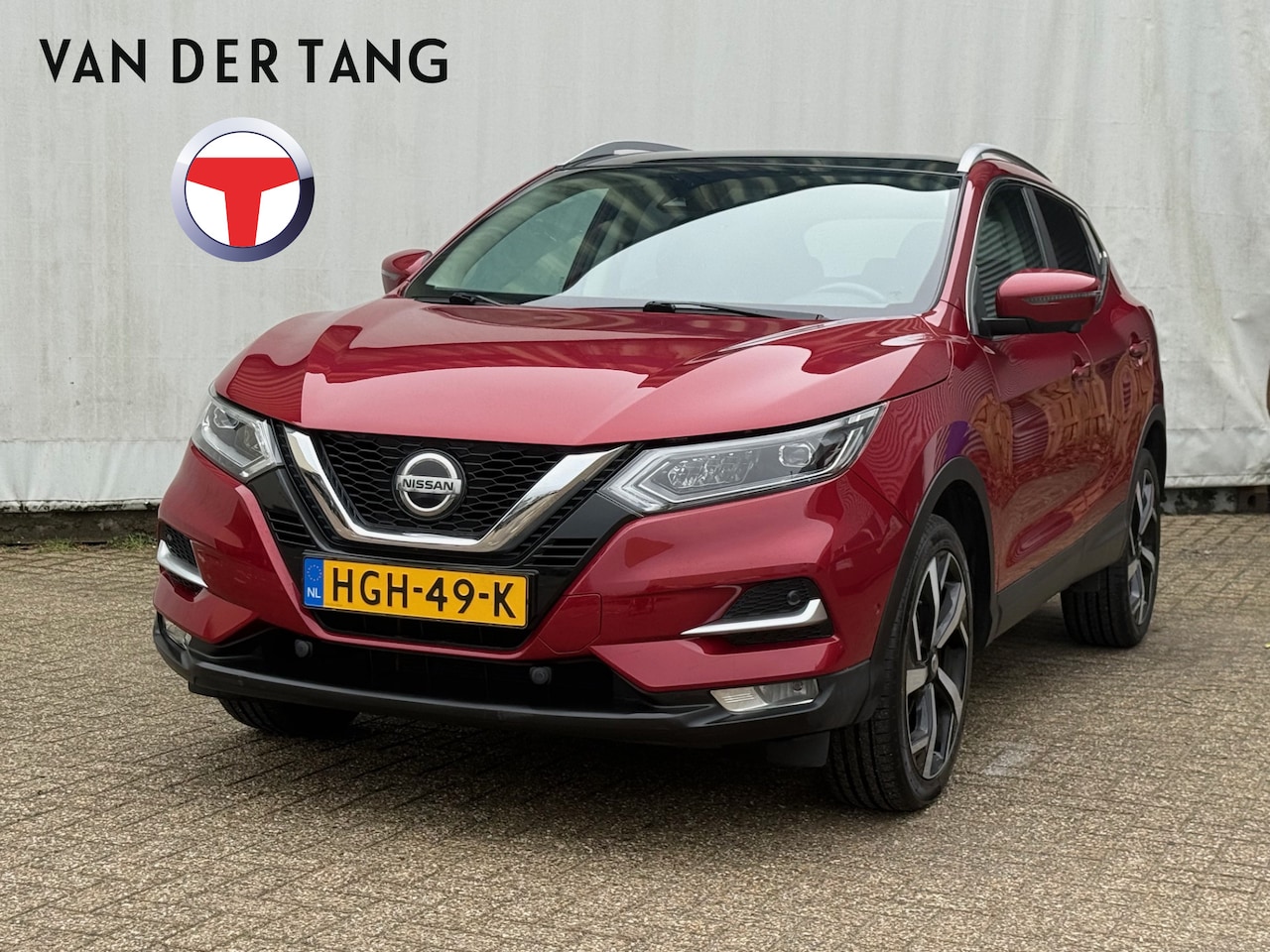 Nissan Qashqai - 1.2 Tekna Navi / Pano / leder / tr.hk etc. - AutoWereld.nl