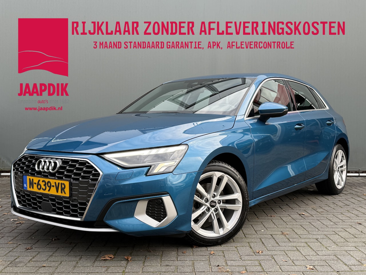 Audi A3 Sportback - BWJ 2022 30 TFSI 111PK Advanced edition FULL LED | ADAPTIVE CRUISE | CARPLAY + ANDROID | B - AutoWereld.nl