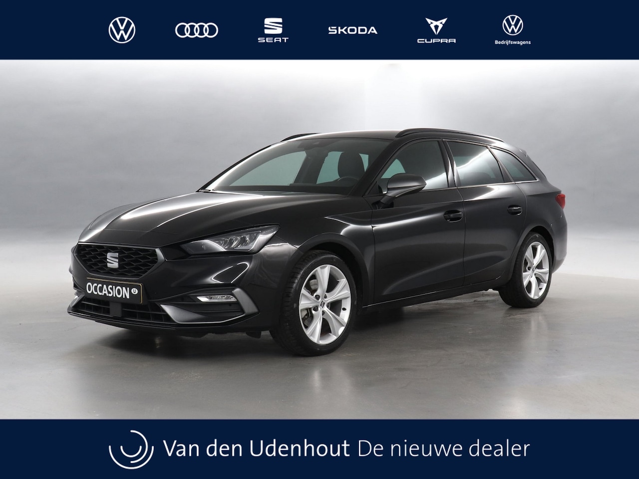 SEAT Leon Sportstourer - 1.0 eTSI 110pk FR Business DSG / Navigatie / Cruise Control / Parkeersensoren - AutoWereld.nl