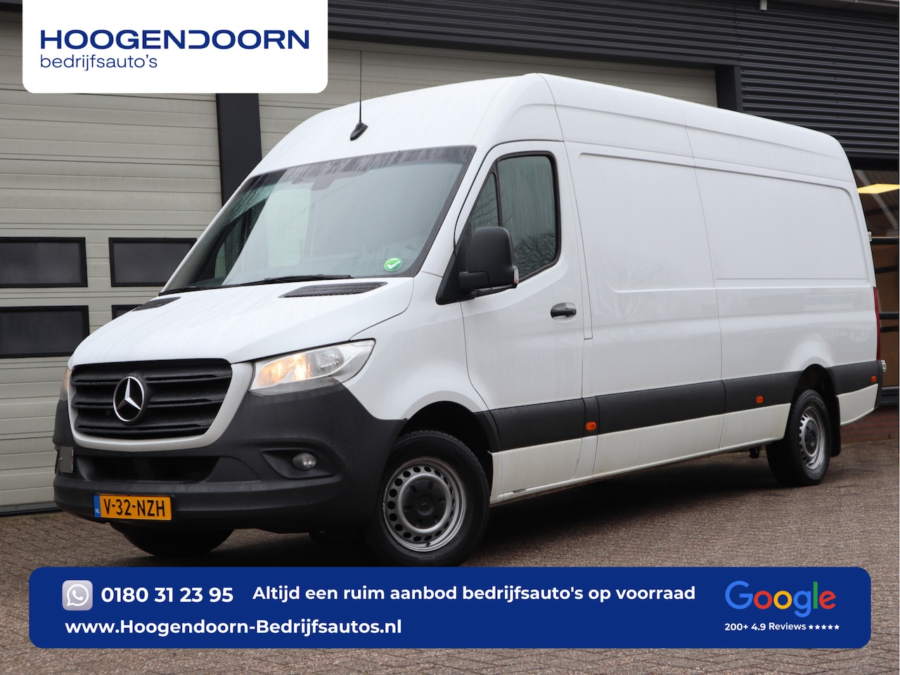 Mercedes-Benz Sprinter - 319 CDI 3.0 V6 Automaat Euro 6 - L3H2 Maxi - MBUX - Cruise - AutoWereld.nl