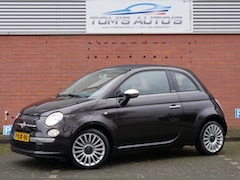 Fiat 500 C - 0.9 cabrio TwinAir Lounge airco. navi. leder. uniek mooi