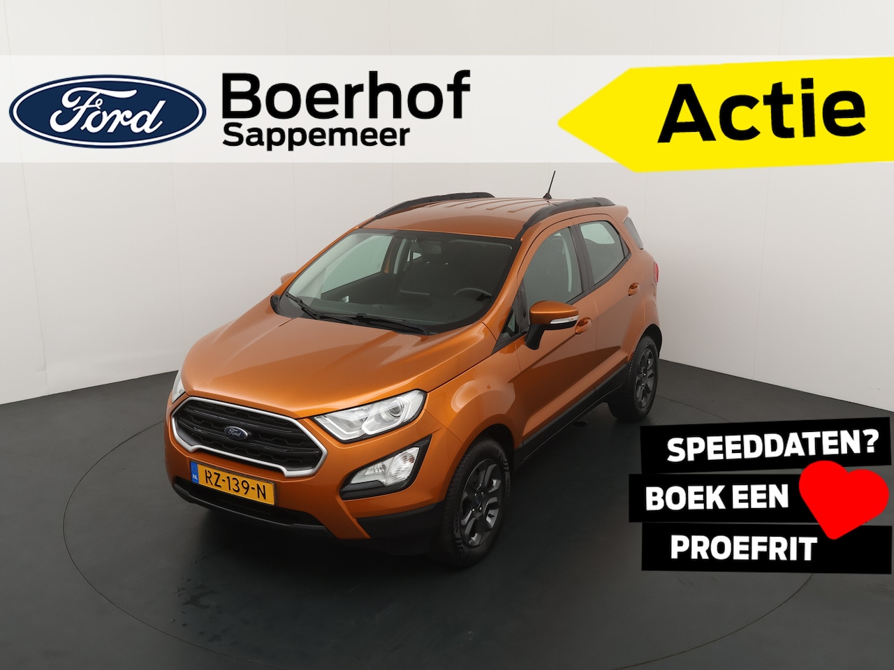 Ford EcoSport - EcoBoost 125 pk Trend Ultimate | 100% dealer onderh. | Camera | Navi | Cruise | 4 seiz. ba - AutoWereld.nl