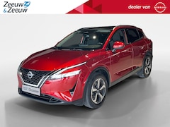 Nissan Qashqai - 1.3 MHEV Xtronic N-Connecta *Automaat*Navi+Camera*Climate Control*Panoramadak*Trekhaak*LM.