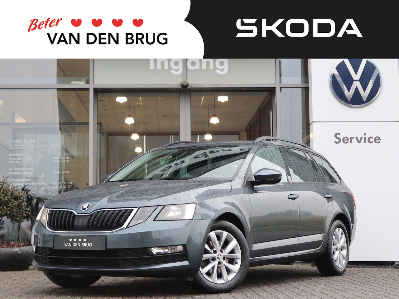 Skoda Octavia Combi - 1.0 TSI 116 pk Tour | Trekhaak | Navigatie | SmartLink | Cruise Control | Climatronic | St - AutoWereld.nl
