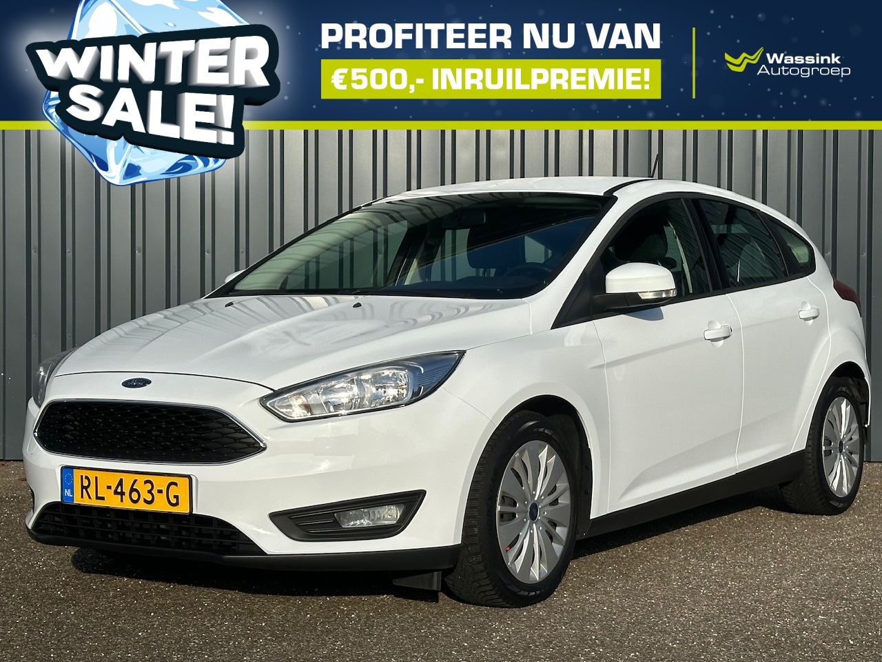 Ford Focus - Edition 100pk 5-deurs I Wintersale | Navigatie I Parkeersensoren I Airco - AutoWereld.nl