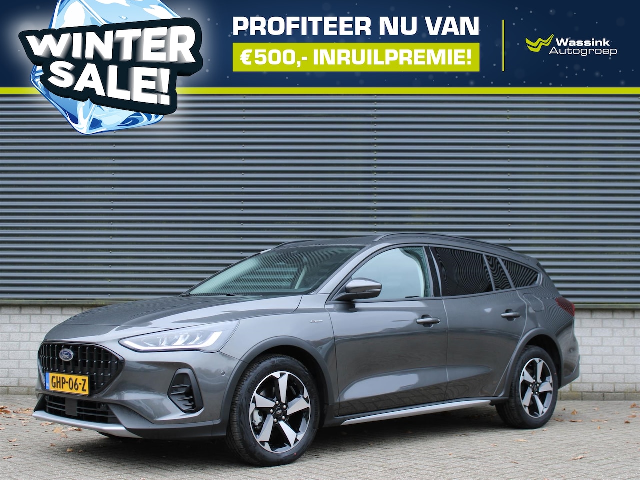 Ford Focus Wagon - Active X Hybrid 155pk Powershift I Wintersale | Automaat I Sync 4 I Adaptive Cruise I Came - AutoWereld.nl