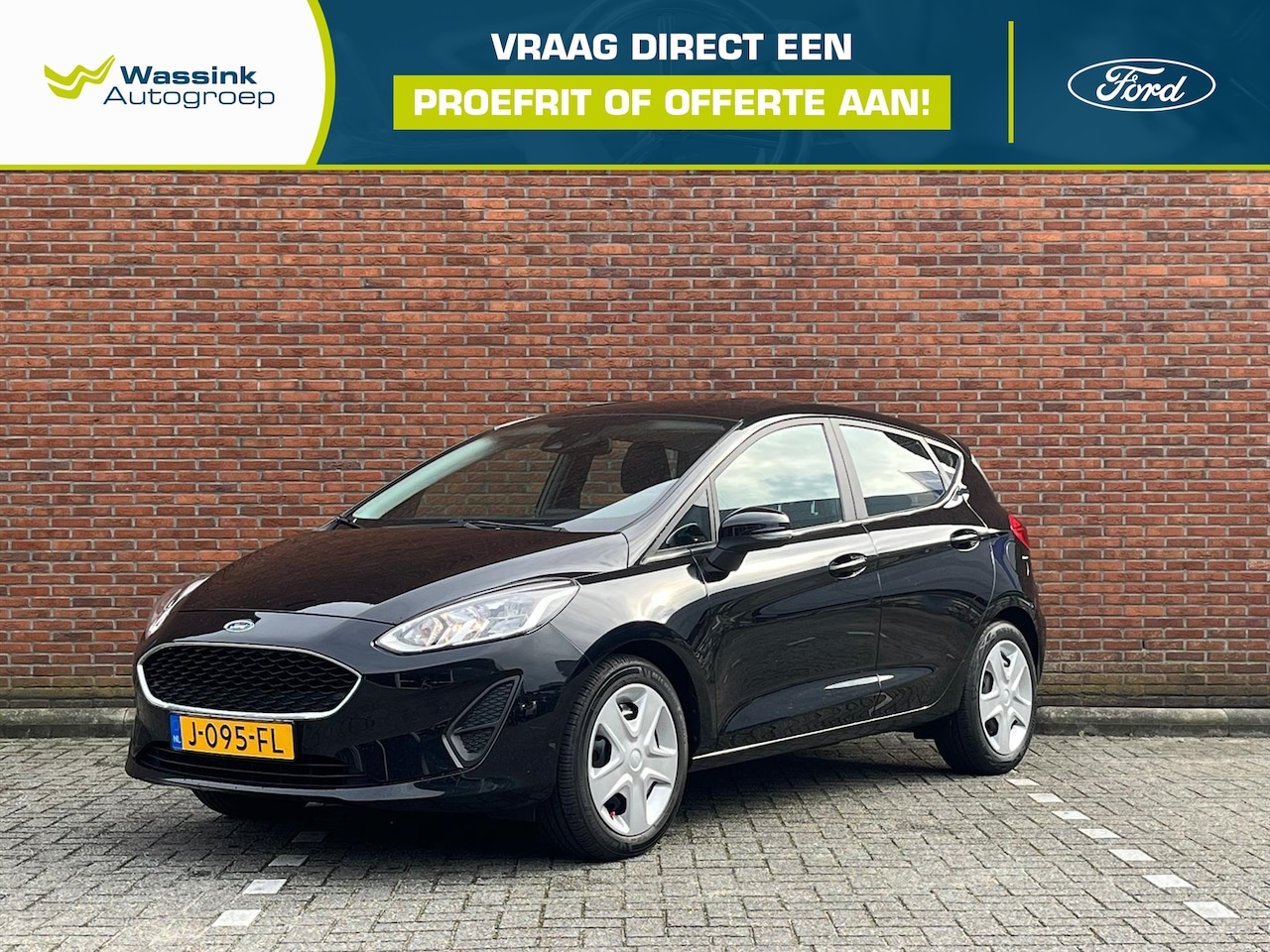 Ford Fiesta - 1.0 EcoBoost 95pk 5dr Connected | Navigatie by App | Airco | - AutoWereld.nl