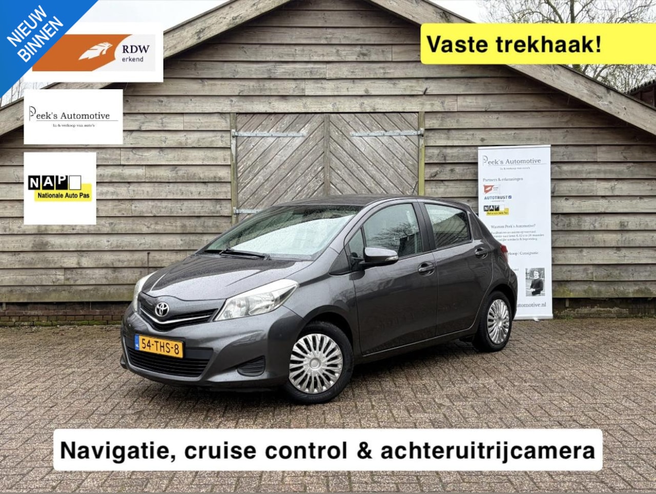 Toyota Yaris - 1.3 VVT-i Aspiration | Automaat | Climate | Cruise | Navi | Camera | Dealeronderhouden | T - AutoWereld.nl