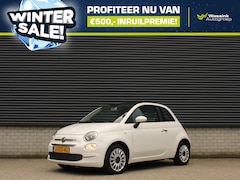 Fiat 500 - Lounge 70pk Hybrid I Wintersale | Panoramadak I Cruise Control I Apple Carplay/Android Aut