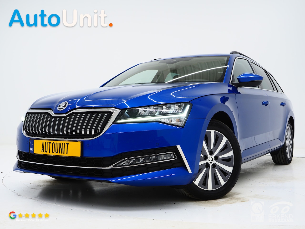 Skoda Superb Combi - 1.4 TSI iV 218PK | Panoramadak | Virtual | Adaptive Cruise | Stoelverwarming | DAB | PDC | - AutoWereld.nl