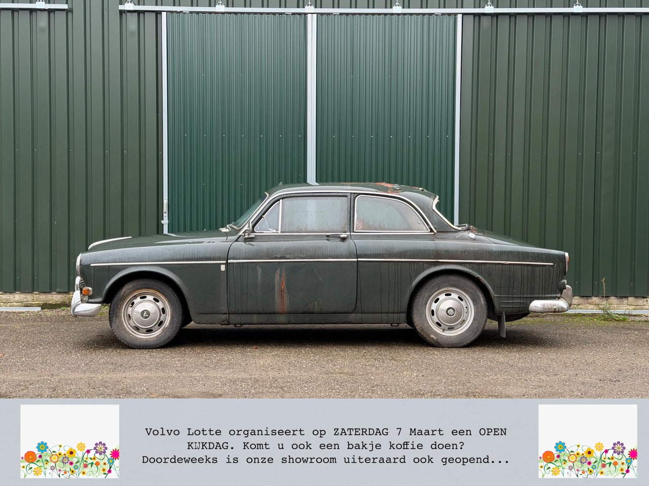 Volvo Amazon - Restauratie Winter Vader zoon Project - AutoWereld.nl