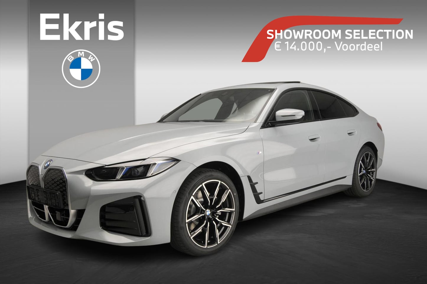 BMW i4 - eDrive35 M Sportpakket | Schuif-/kanteldak | Trekhaak | Showroom Selection - AutoWereld.nl