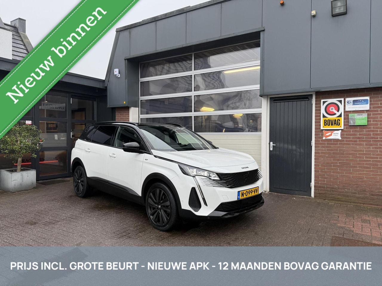 Peugeot 5008 - 1.6 180 PK PureTech GT Pack Business *ALL-IN PRIJS* - AutoWereld.nl