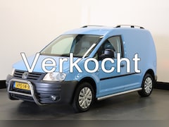 Volkswagen Caddy - 1.4 Benzine - Airco - Schuifdeur - Bullbar - € 5.900, - MARGE