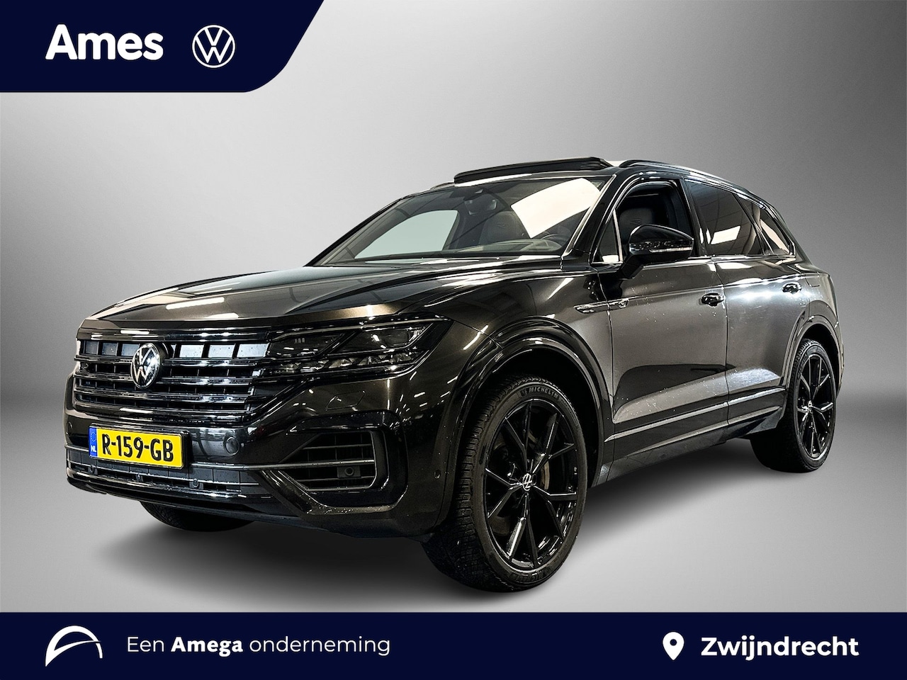 Volkswagen Touareg - 3.0 462pk TSi 4MOTION R Velgen ' Suzuka zwart', 21 inch lichtmetaal | Navigatie-apparaat P - AutoWereld.nl