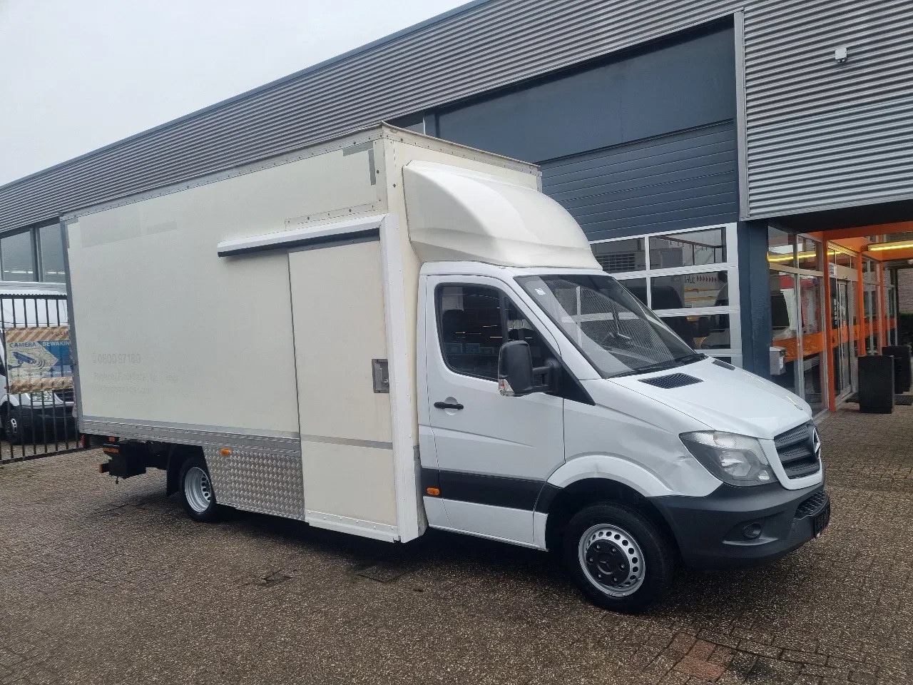 Mercedes-Benz Sprinter - 516 CDI Koffer LBW Dhollandia 750KG 24KUB GVW 5000KG - AutoWereld.nl